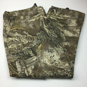 Realtree Max-1 XT Mens Cargo Pants Camouflage Elastic Waistband Size 3XL (48-50)